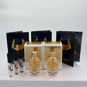 NWT Paco Rabanne Million Gold EDP Invictus deluxe mini bottle 5pcs travel bundle
